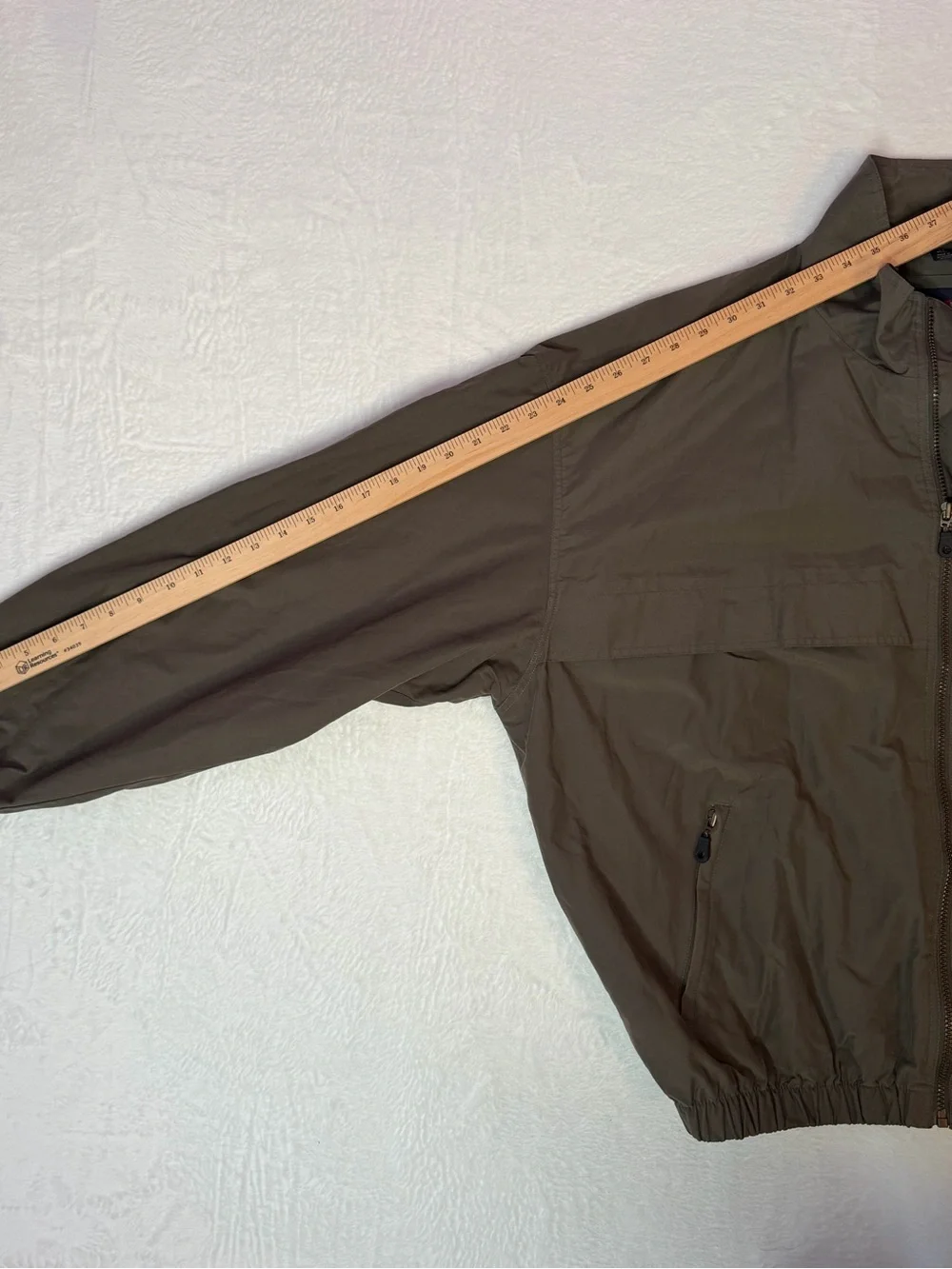 Vintage Y2K Northwest Airlines Windbreaker Jacket Brown‎ 2X Full Zip